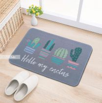 NYLON PRINT MAT 40*60 CACTUS