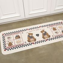 COTTON PRINT KITCHEN MAT 45*120 BEAR