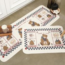 COTTON PRINT SET MAT 45*65/45*120 BEAR