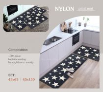 THẢM BỘ NYLON IN 45*65/45*130  NGÔI SAO