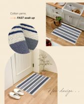 THẢM COTTON DỆT LEN SỌC 50*70CM